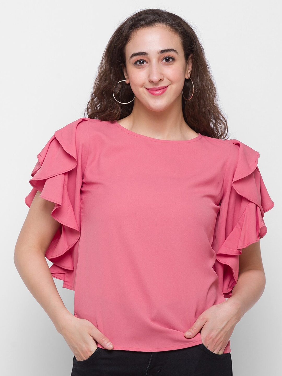 

Globus Pink Solid Top