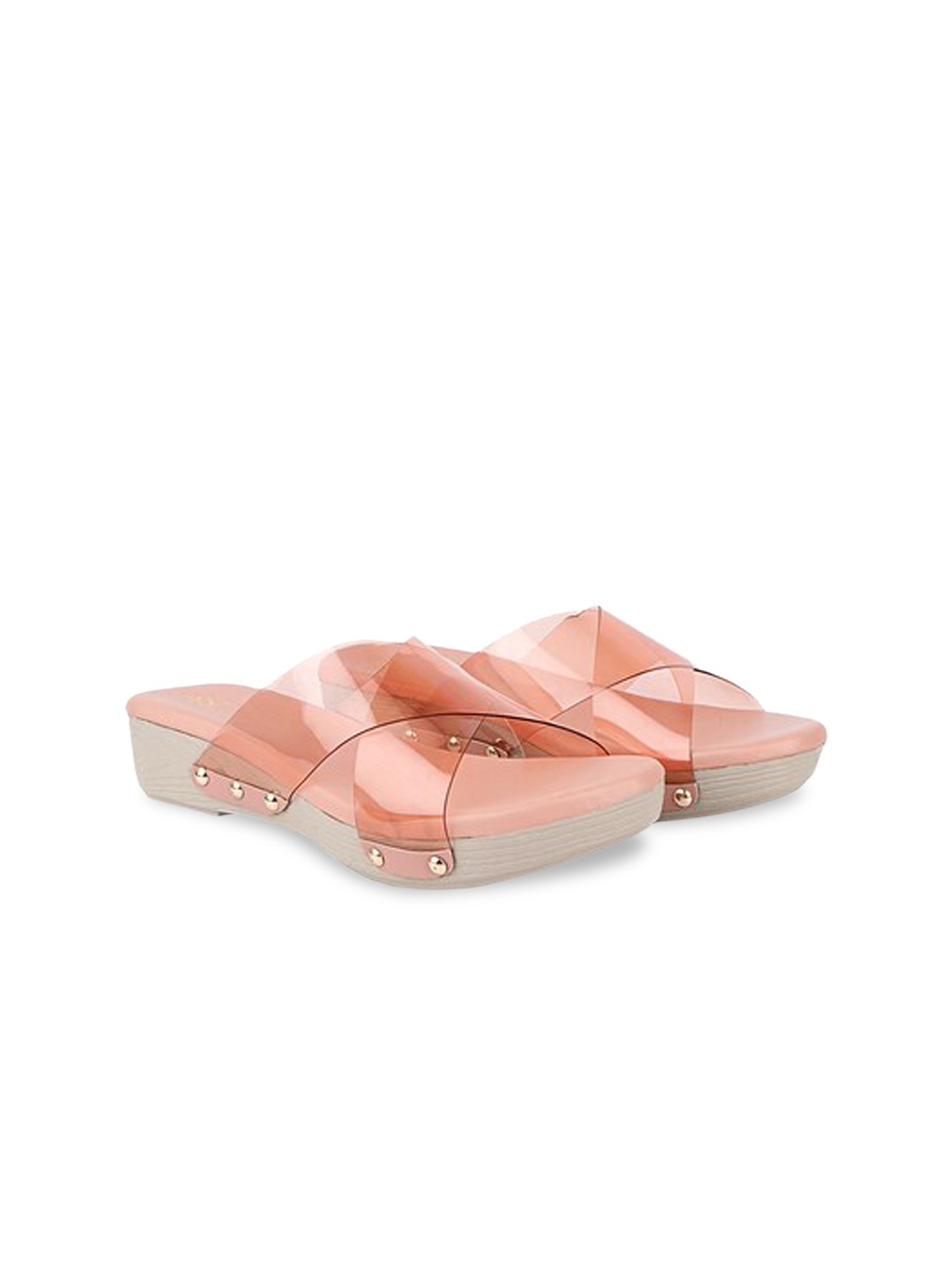 

THE WHITE POLE Women Pink Open Toe Flats