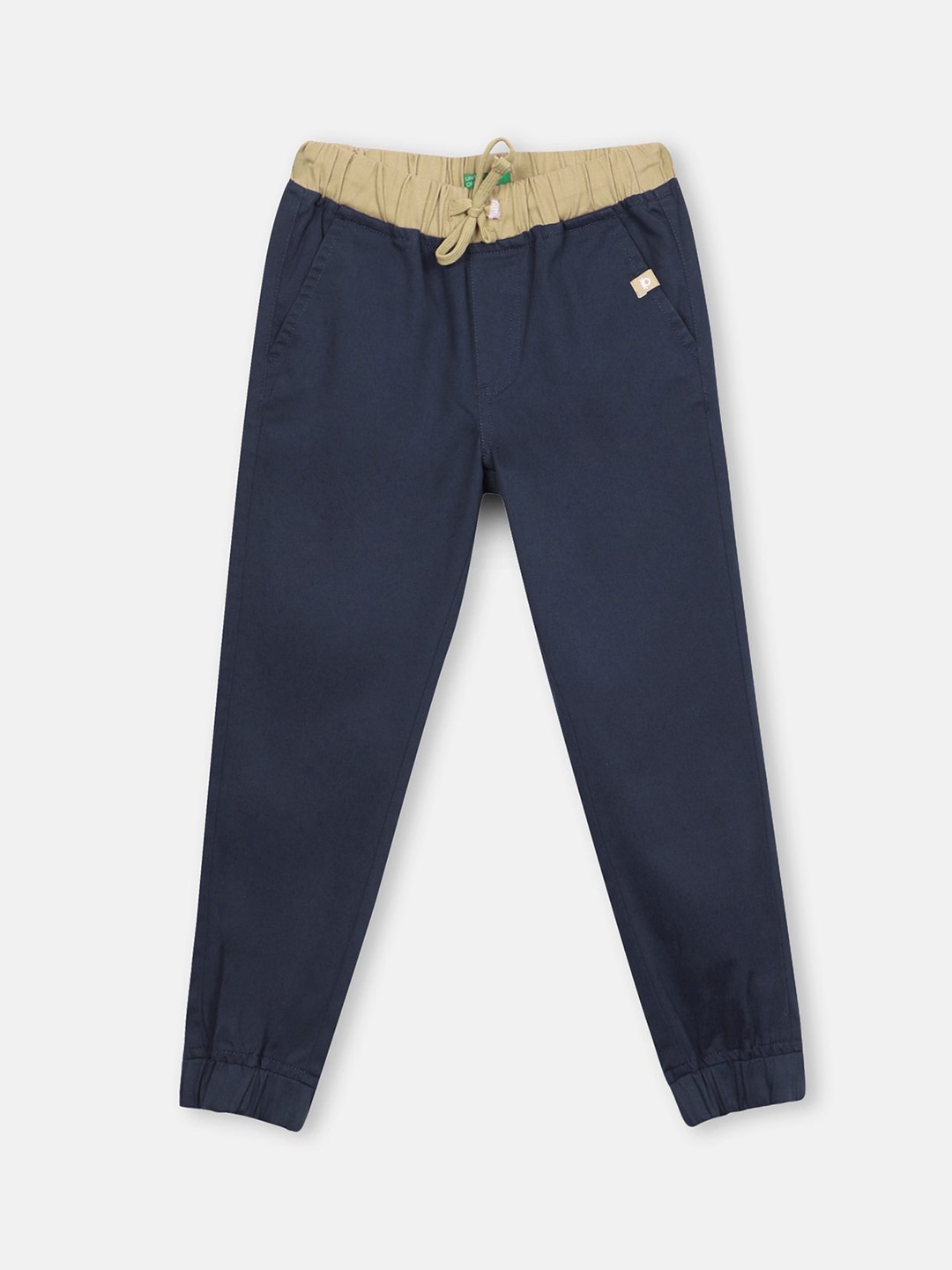 

United Colors of Benetton Boys Navy Blue Joggers Trousers