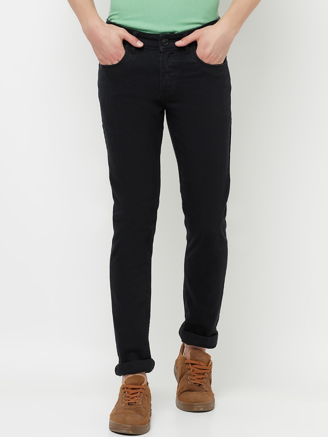 

Crimsoune Club Men Black Urban Slim Fit Stretchable Jeans