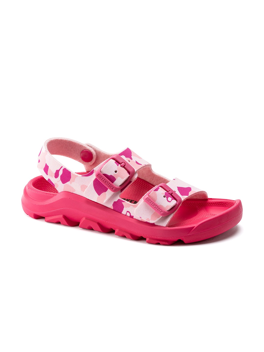 

Birkenstock Boys Narrow Width Pink Mogami Birko-Flor Comfort Sandals