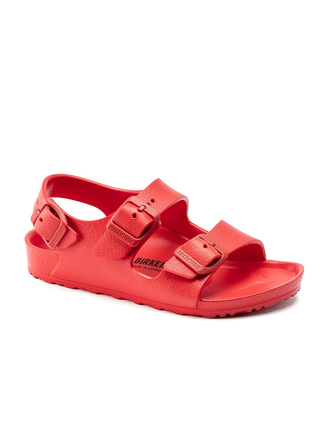 

Birkenstock Boys Red Milano Narrow Width Comfort Sandals