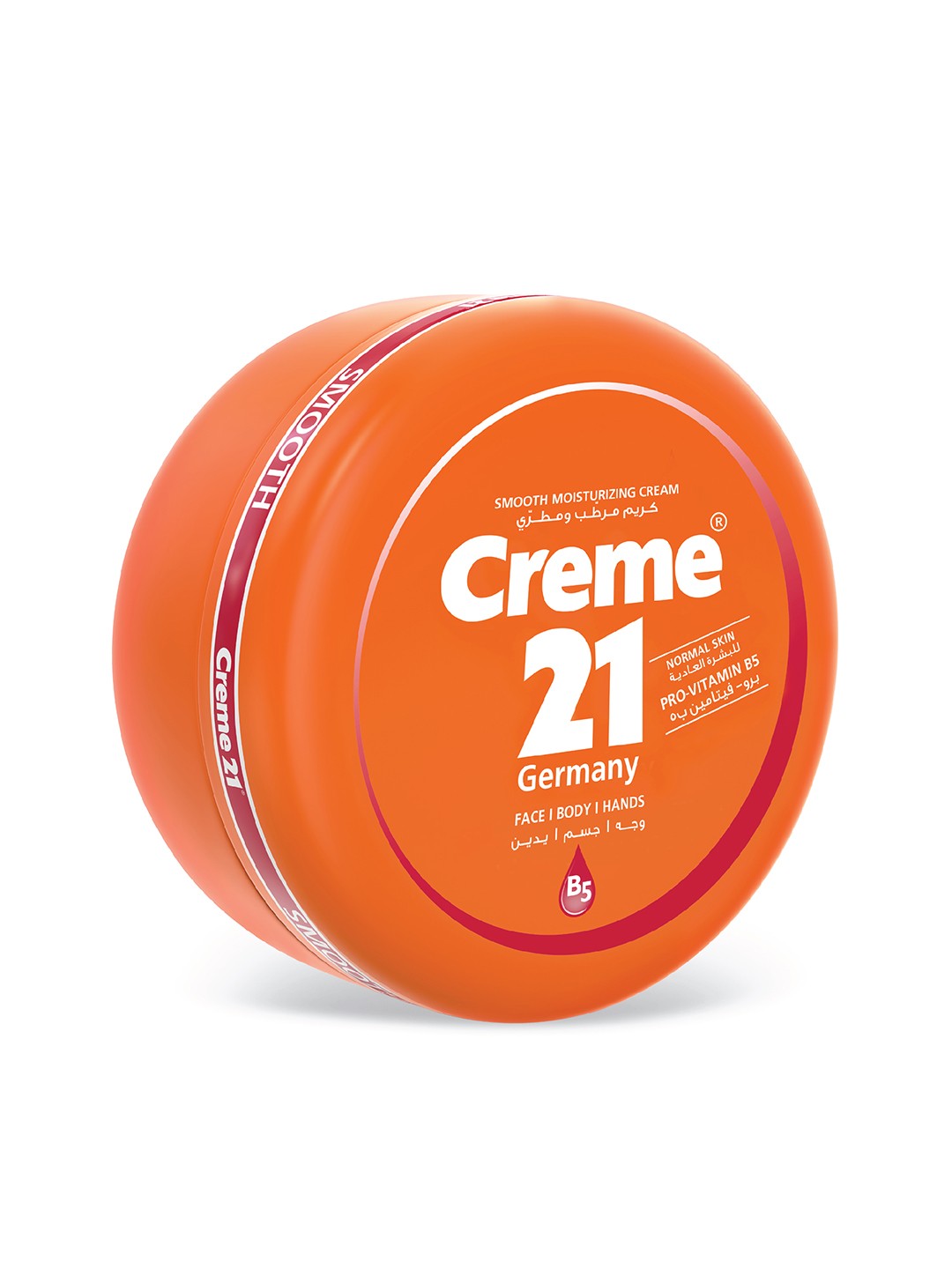 

Crme 21 Smooth Moisturizer Cream with Sweet Almond Oil - 250 ml, Orange