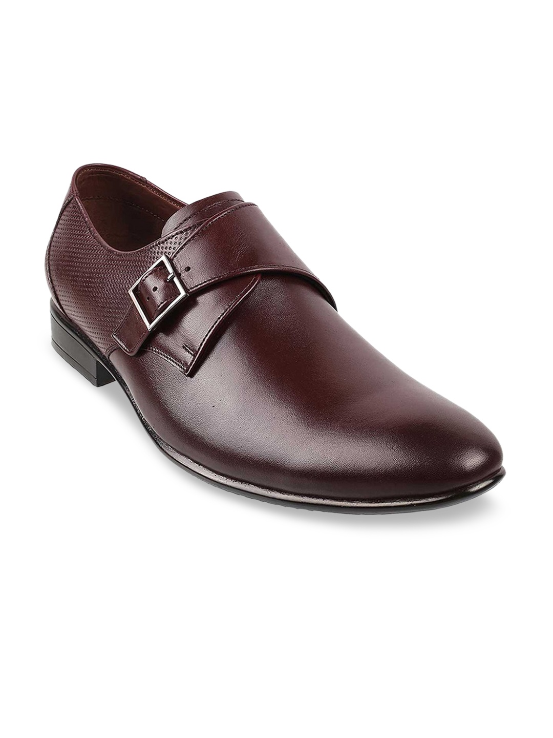 

Metro Men Tan Brown Monks Formal Shoes