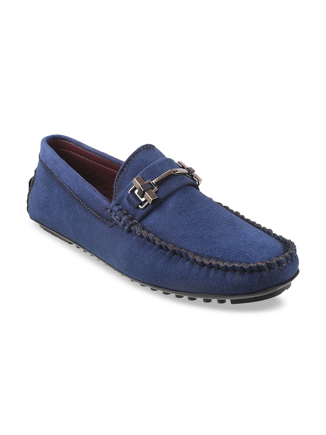 

Metro Men Blue Suede Loafers