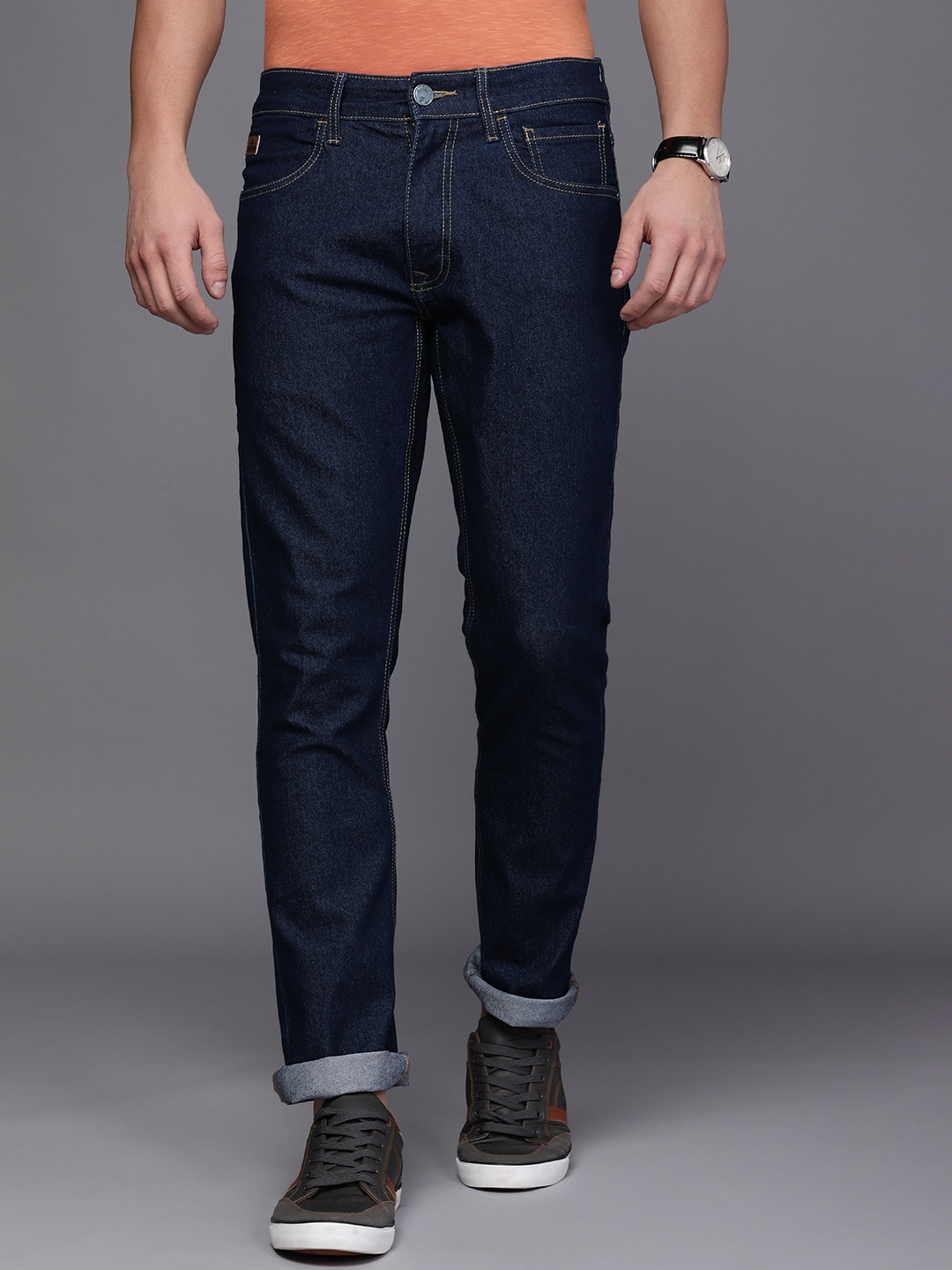 

WROGN Men Blue Slim Fit Stretchable Jeans