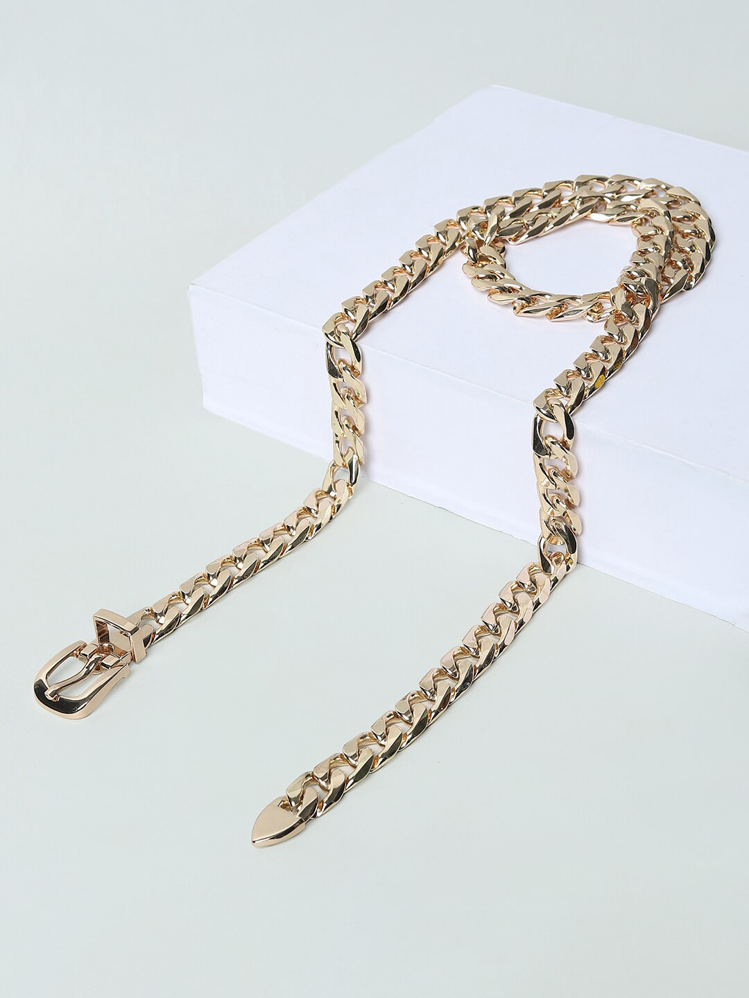 

ONLY Women Gold-Toned Braided Belt