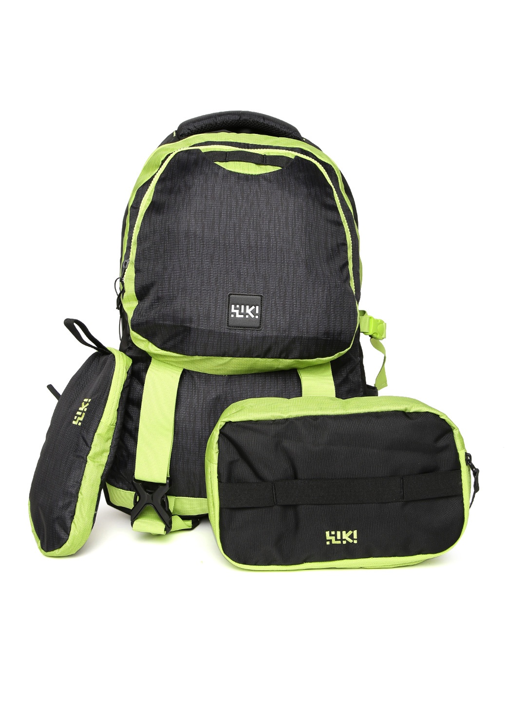 

Wildcraft Unisex Black Pliant Backpack
