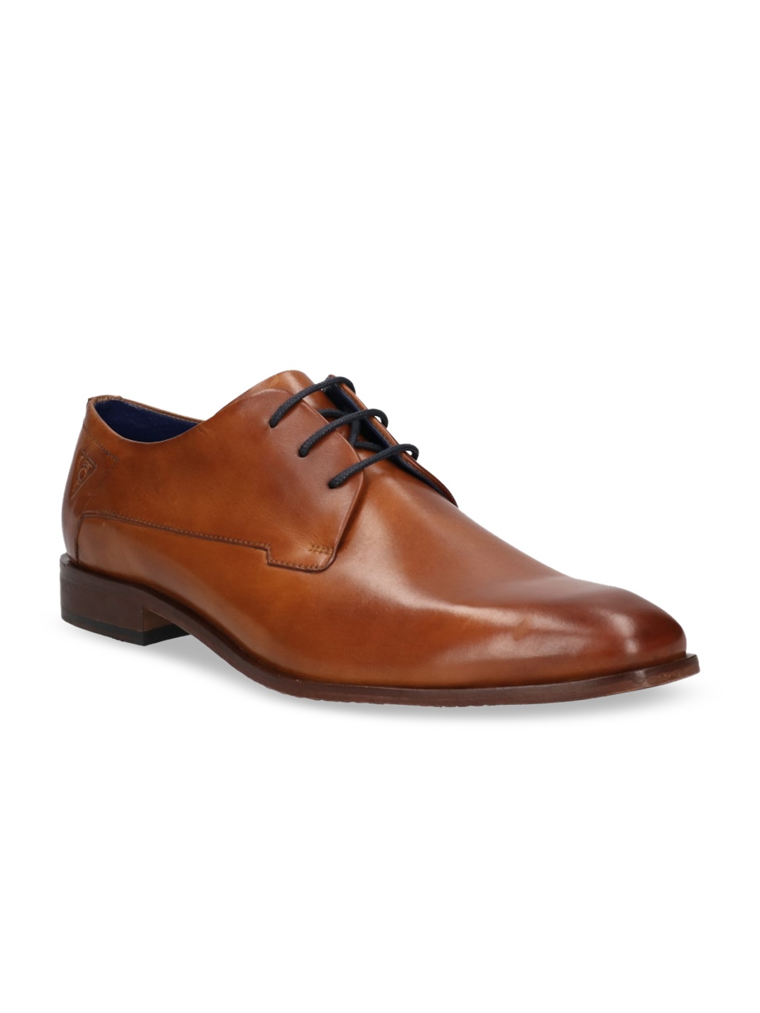 

Bugatti Men Brown Solid Leather Formal Derbys