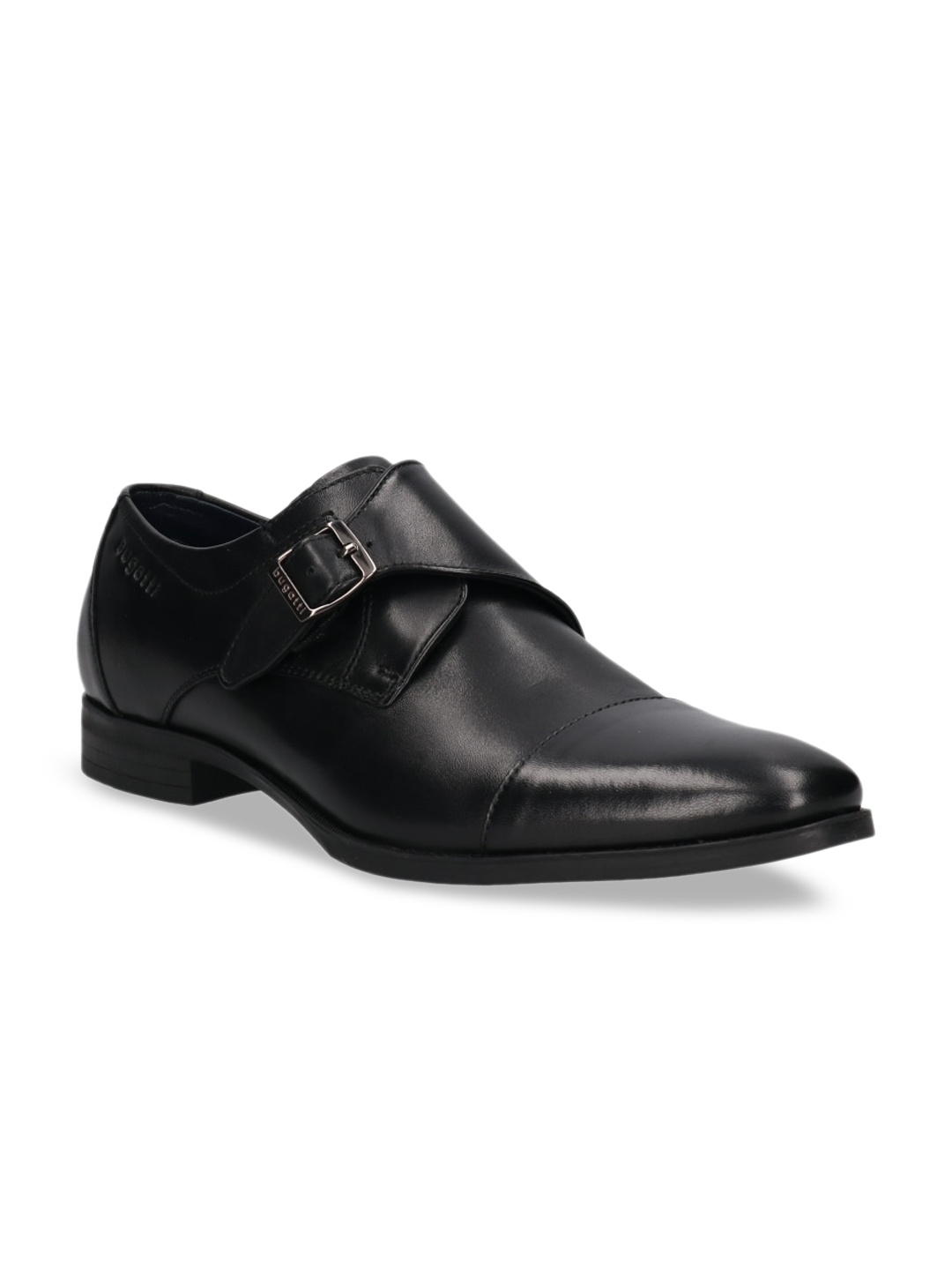 

Bugatti Zenobio Men Black Leather Monks