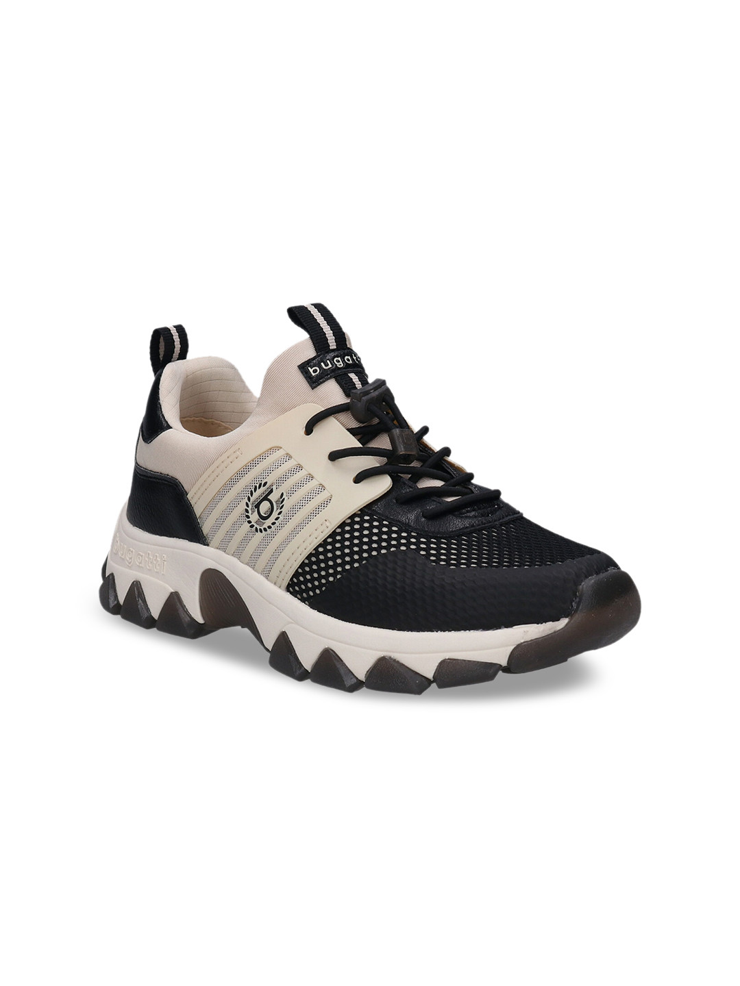 

Bugatti Yuki Women Black Colourblocked Sneakers