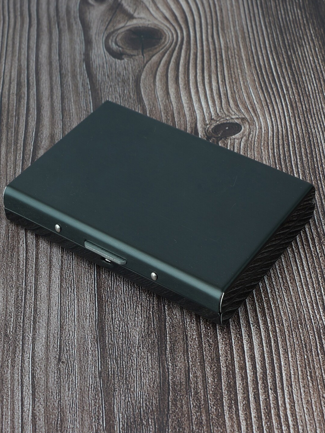 

Style SHOES Unisex Black Card Holder