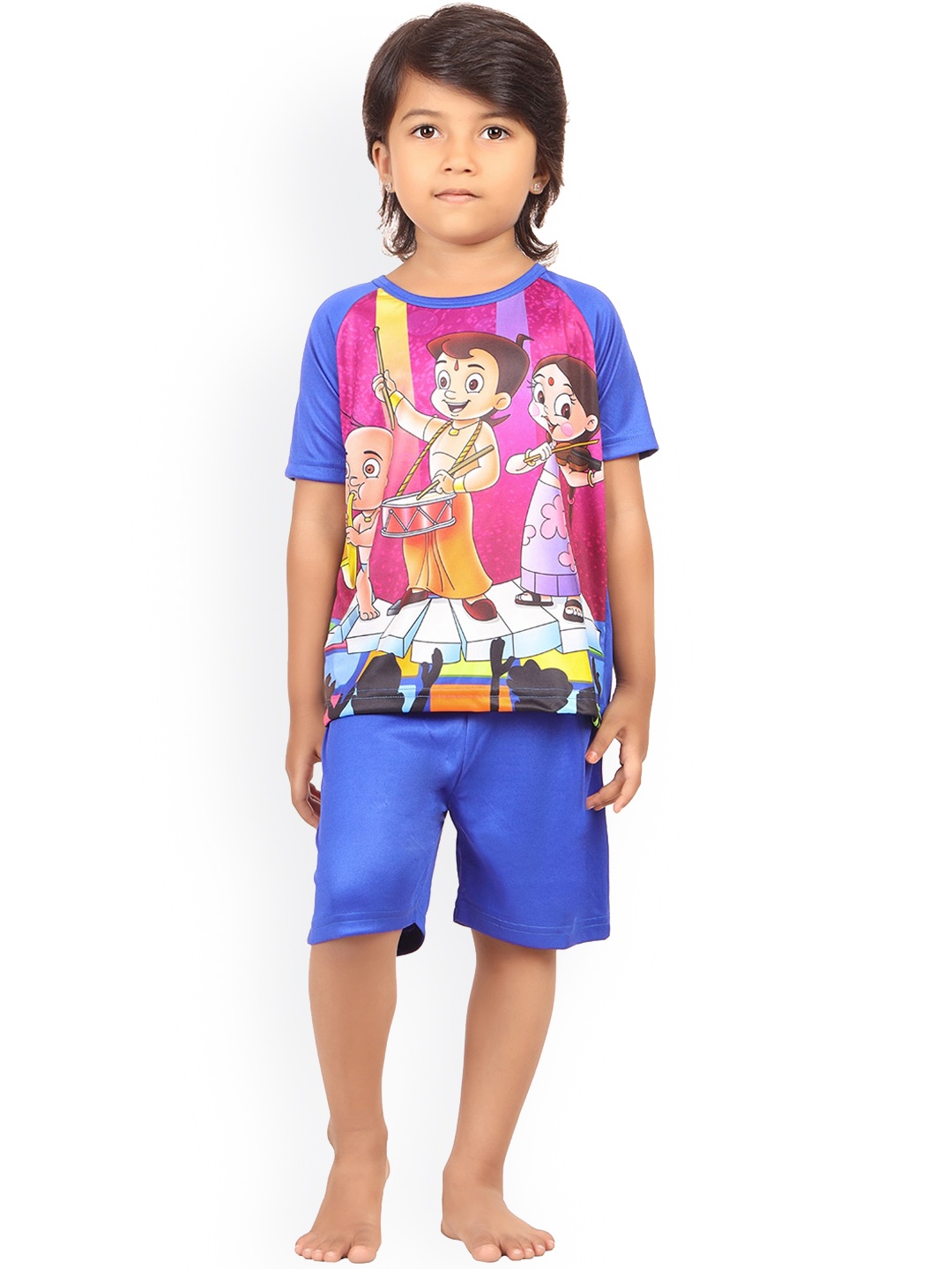 

Chhota Bheem Kids Blue Chhota Bheem Printed Swimwear