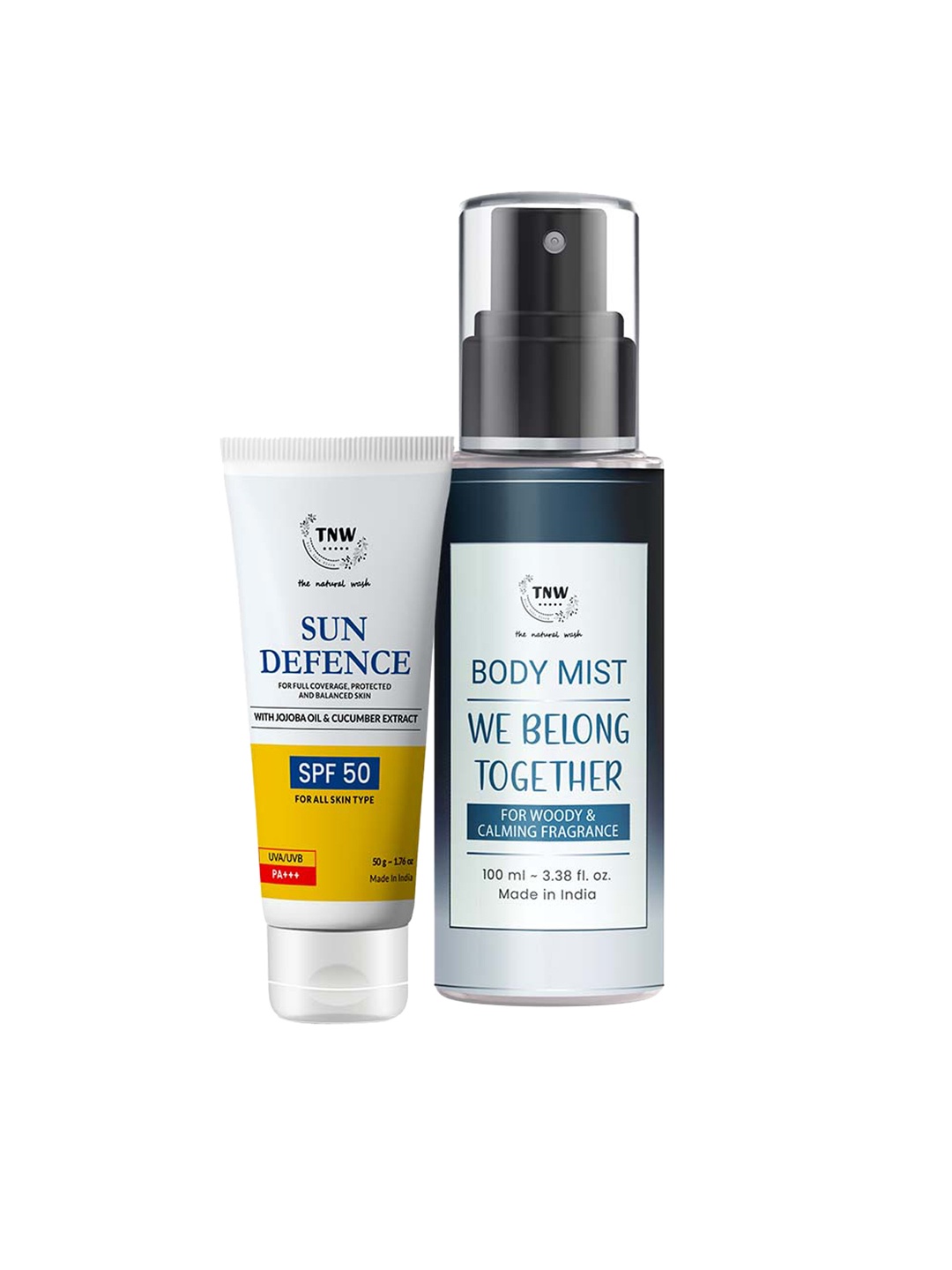 

TNW the natural wash We Belong Together Body Mist - Sun Defence Sunscreen, White