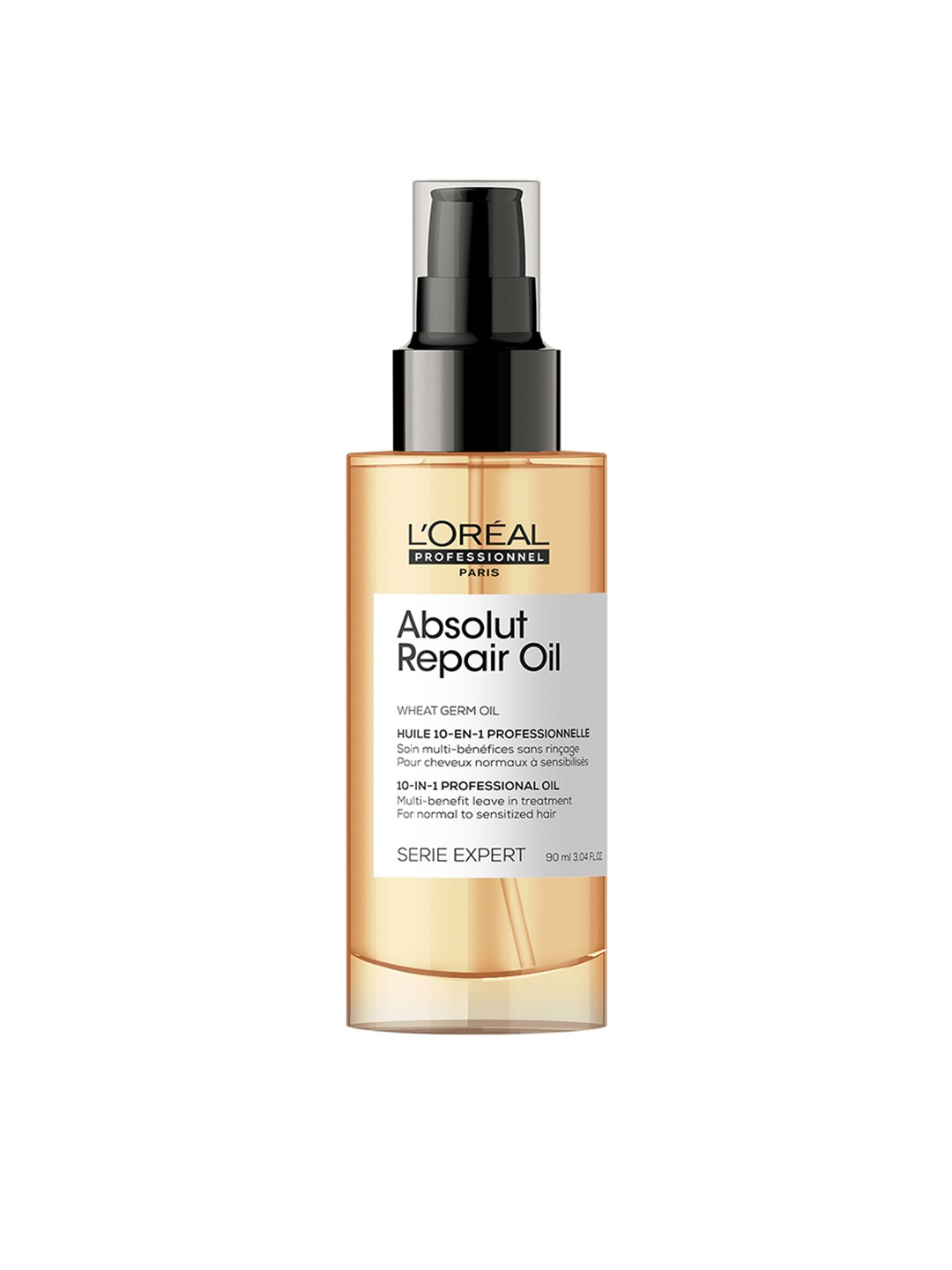 

LOreal Professionnel Absolut Repair 10-in-1 Multi-Benefit Hair Serum For Dry Hair - 90ml, Beige