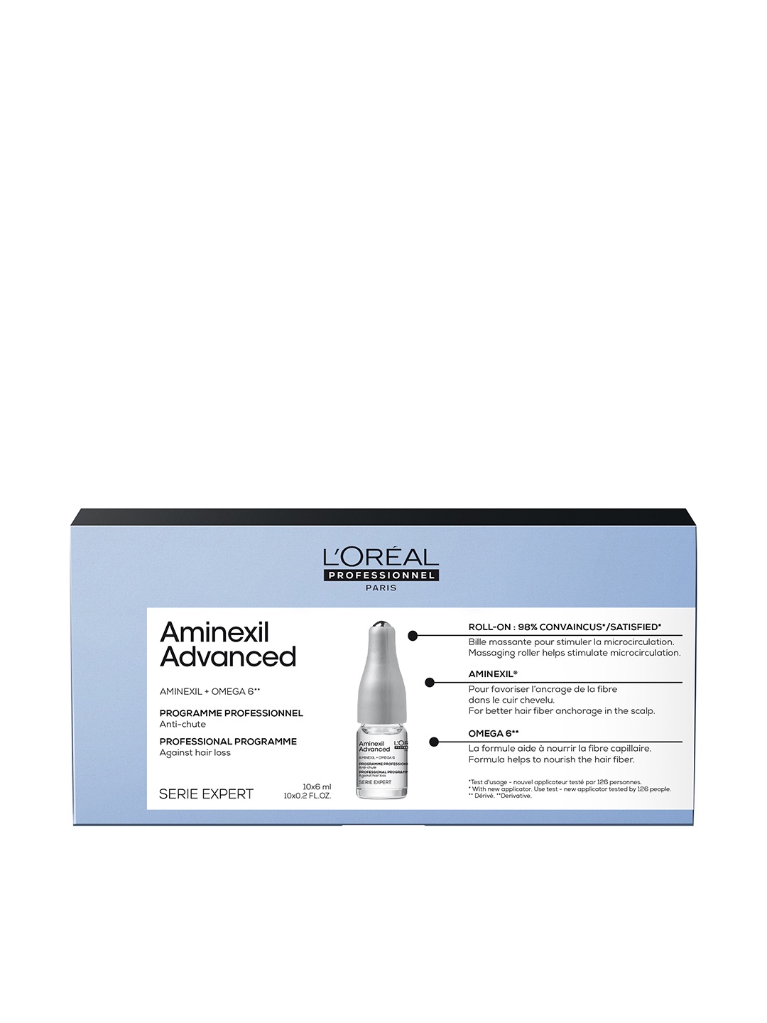 

LOreal Professionnel Serie Expert Aminexil Advanced 10*6ml, Blue