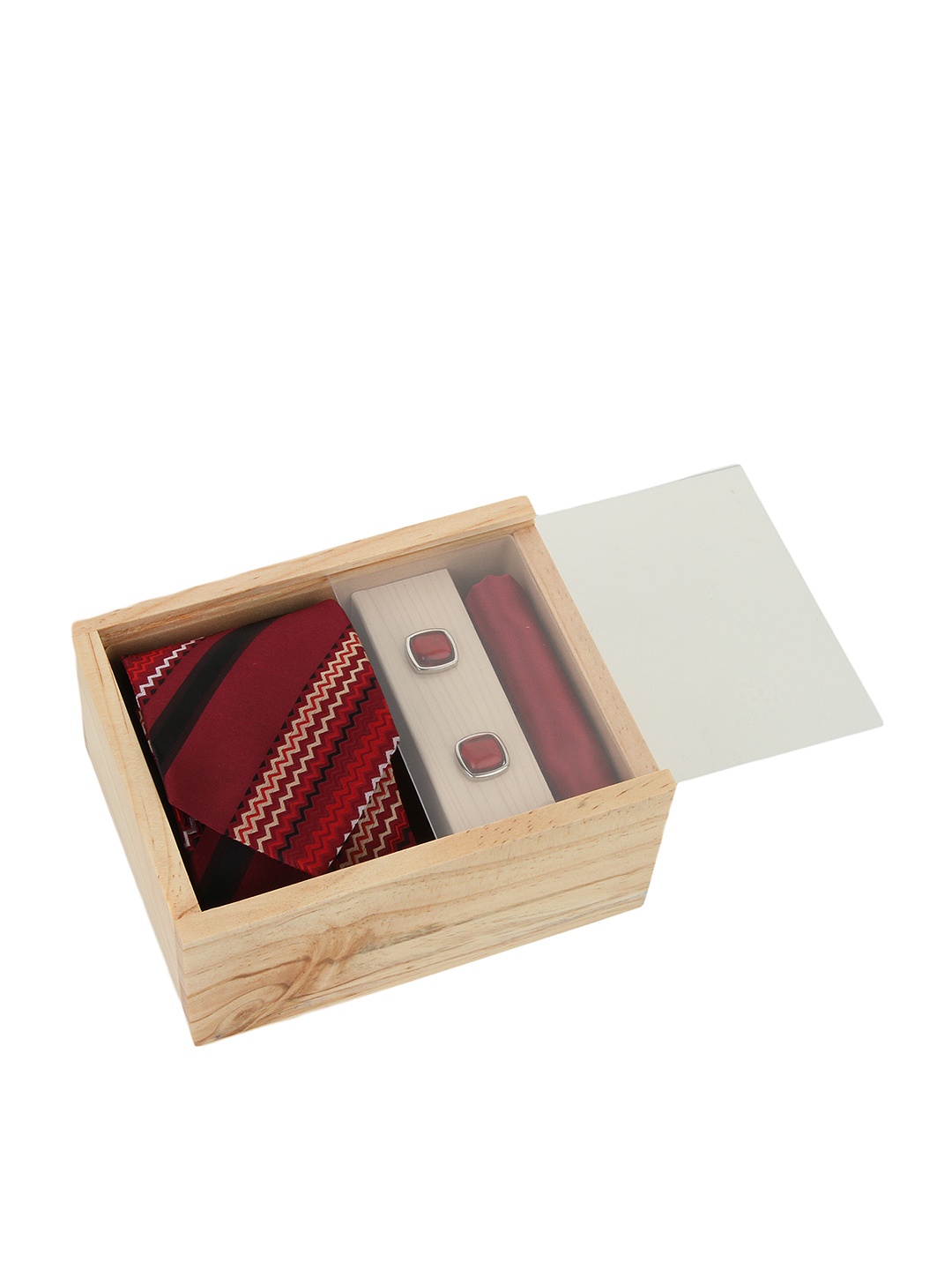 

Alvaro Castagnino Men Maroon Accessory Gift Set