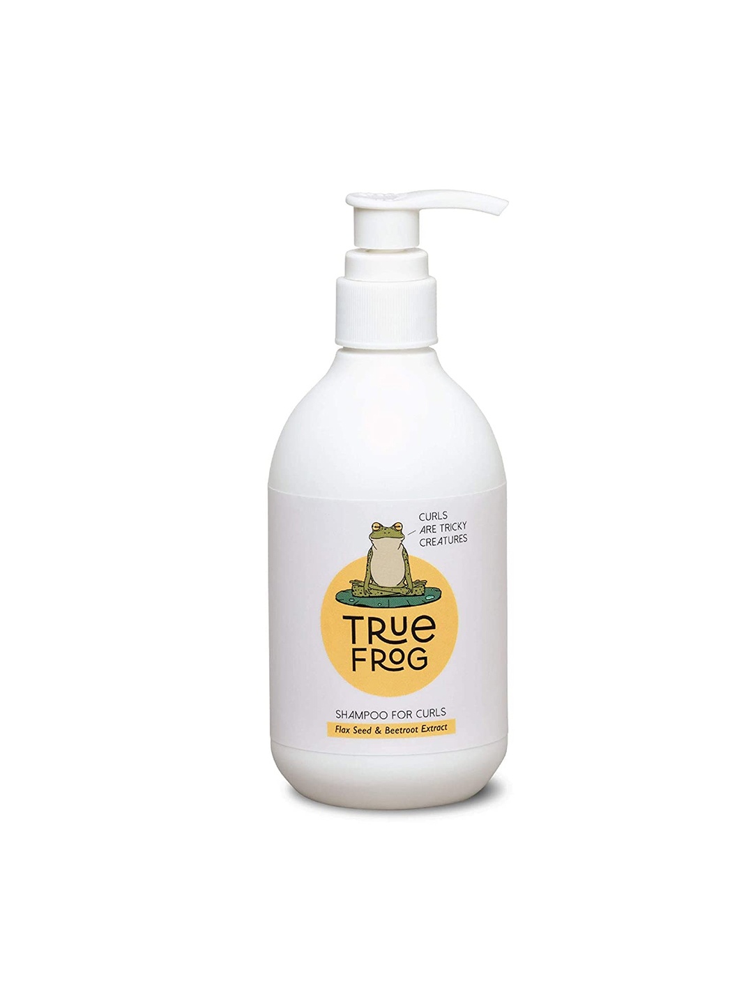 

TRUe FRoG Flax Seed & Beetroot Extract Shampoo for Curls - 250 ml, White