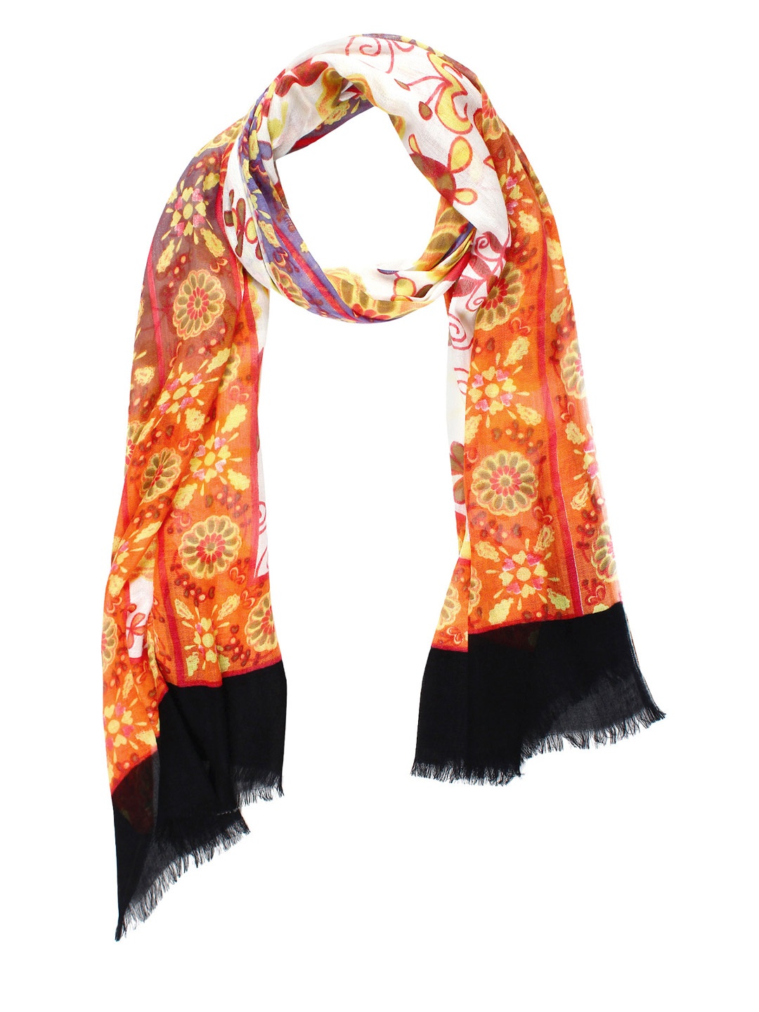 

Anekaant Multicoloured Printed Stole, Multi