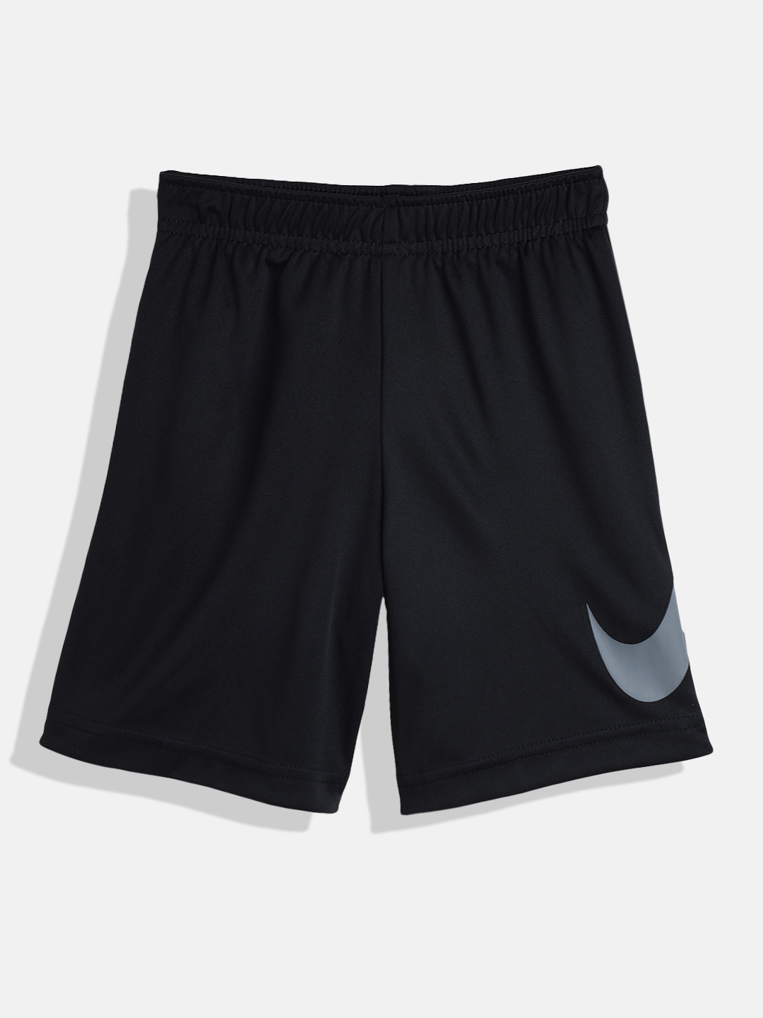 

Nike Boys Black & Grey Colourblocked Dri-Fit Shorts