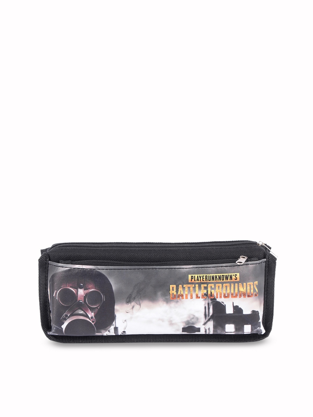 

Instabuyz Kids Black & Off White Printed Pencil Pouch