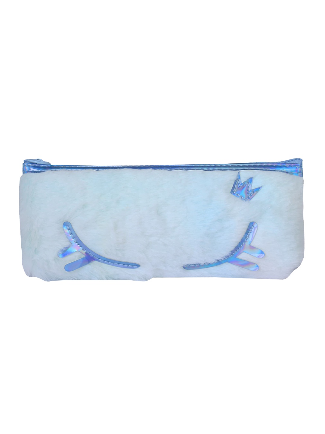 

Instabuyz Kids Blue Embellished Zipper Pencil Pouch