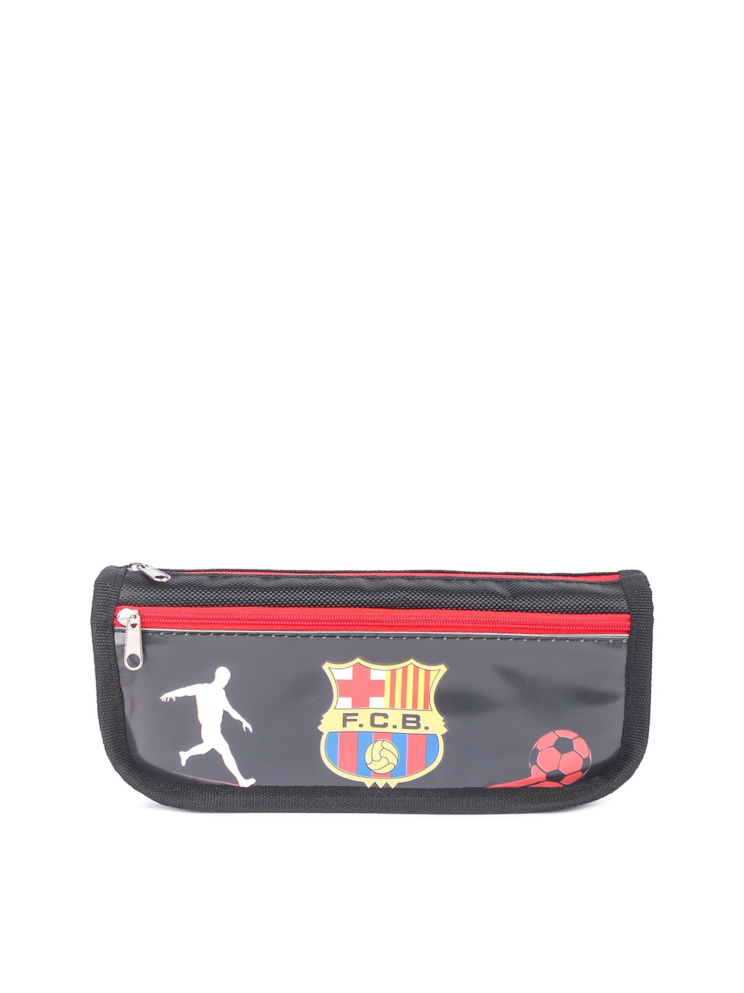 

Instabuyz Kids Black Printed Zipper Pencil Cases