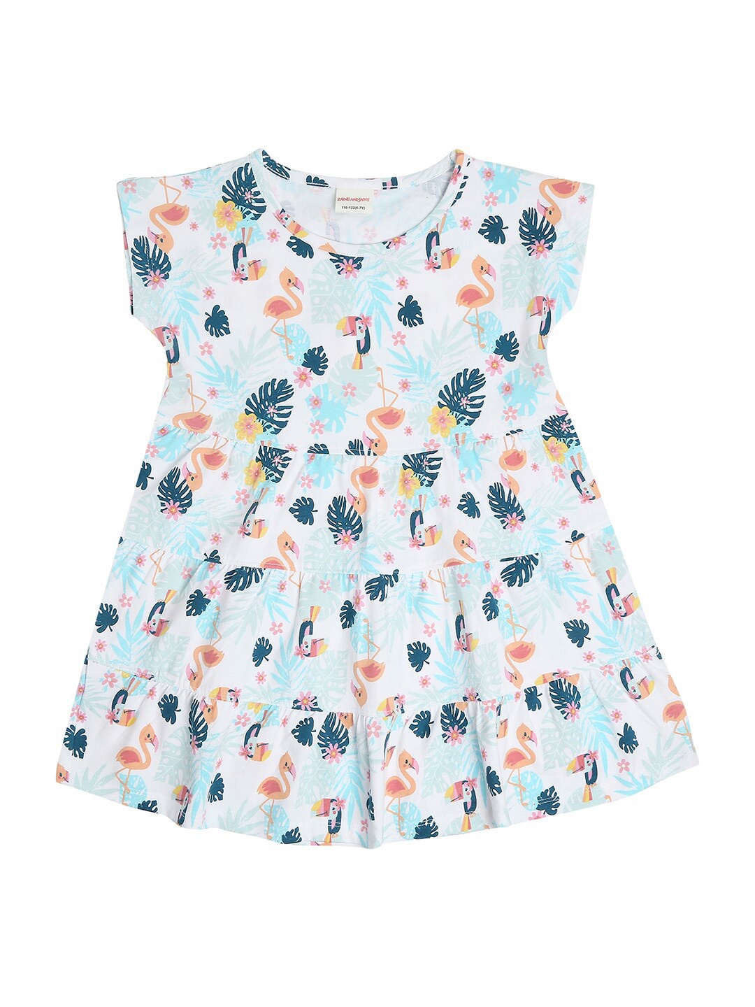 

RAINE AND JAINE White A-Line Dress