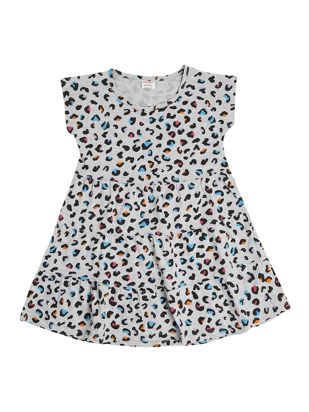 

RAINE AND JAINE Grey Melange A-Line Dress