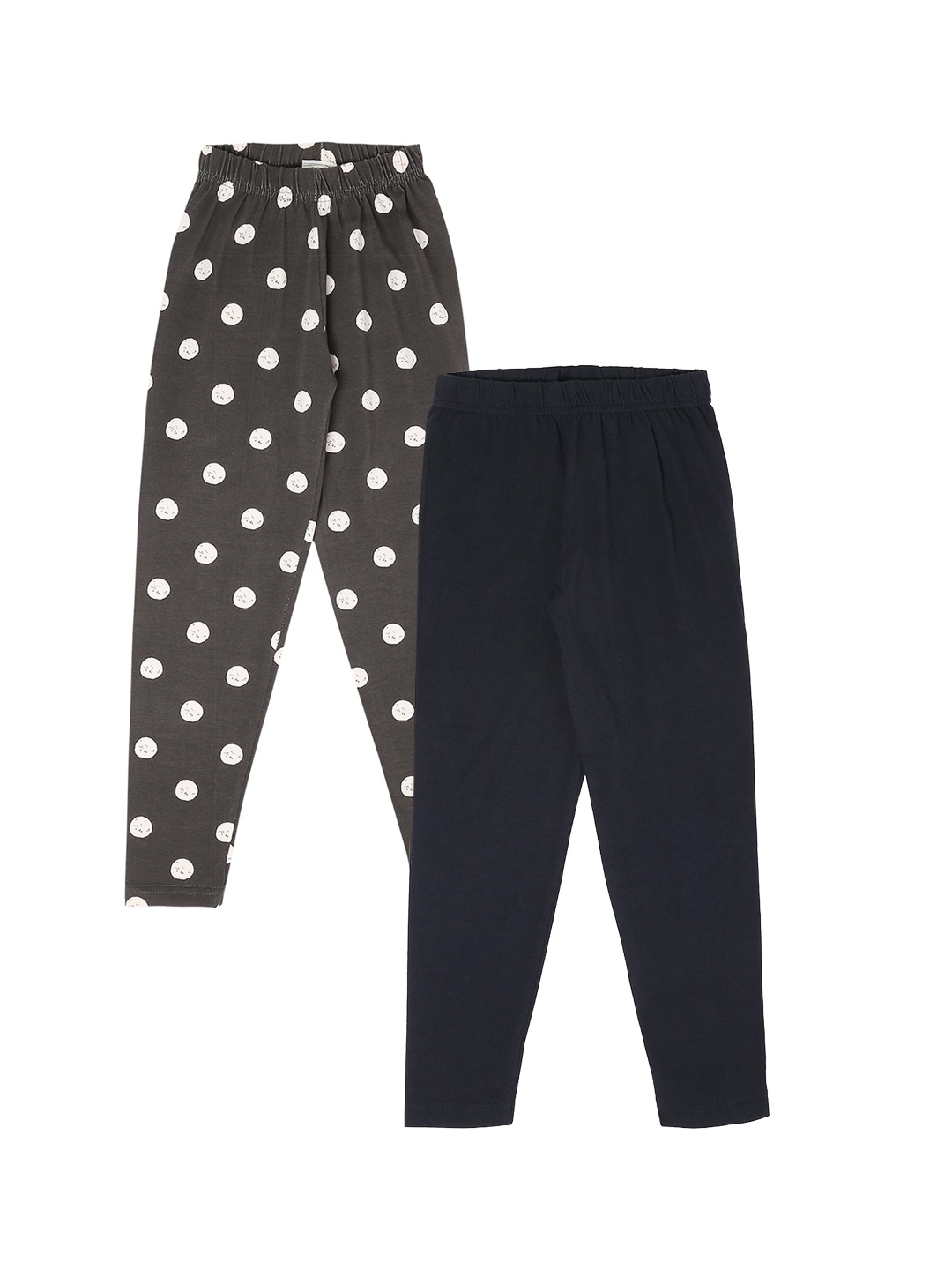 

RAINE AND JAINE Girls Pack Of 2 Leggings, Black