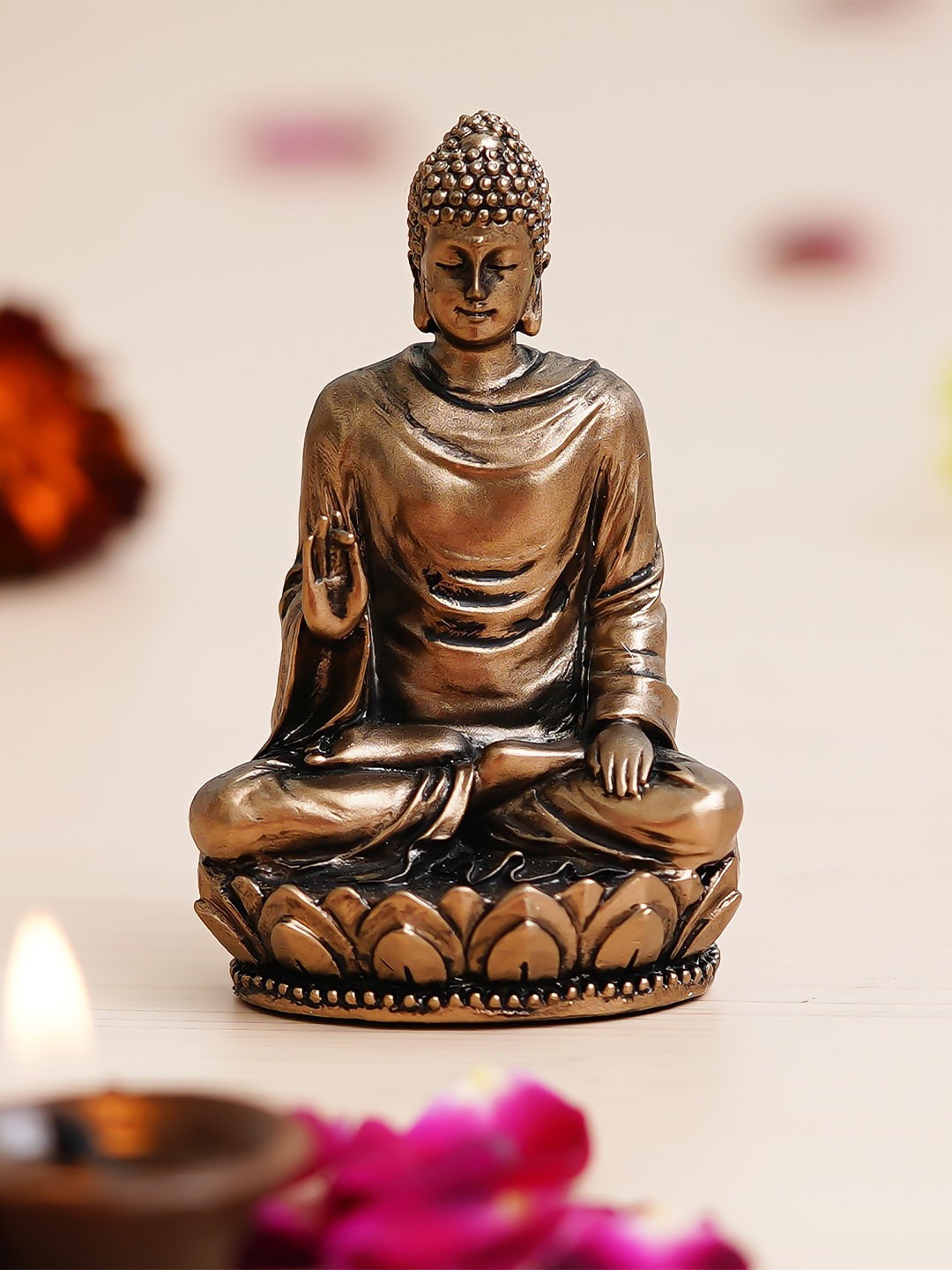 

eCraftIndia Unisex Brown Showpieces