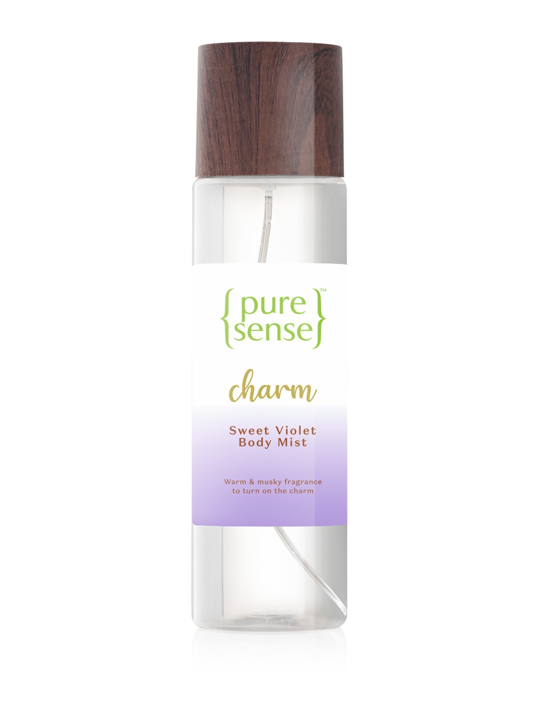 

Pure Sense Women Charm Sweet Violet Long Lasting Body Mist 150ml, Transparent