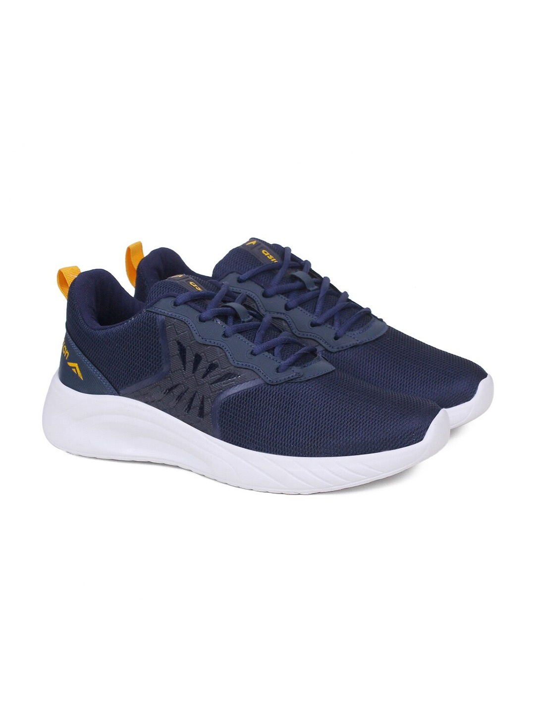 

ASIAN Men Navy Blue Mesh Running Shoes