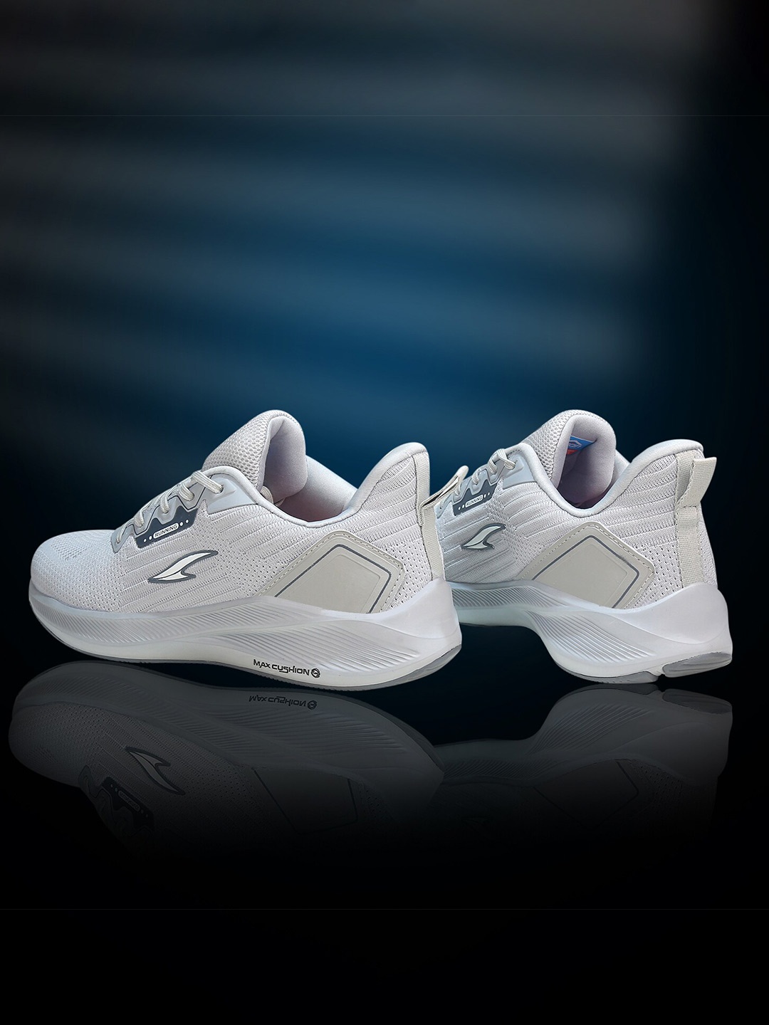 

ASIAN Men Grey Mesh Running Shoes
