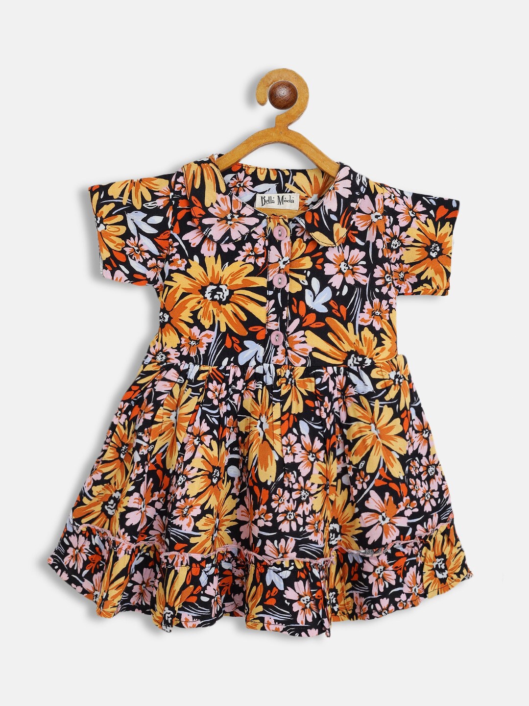 

Bella Moda Multicoloured Floral Dress, Multi