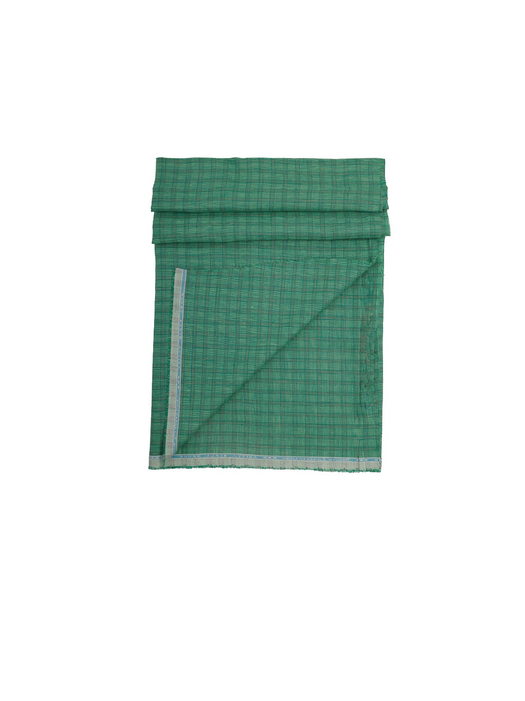 

Linen Club Men Green Checked Linen Clothing Fabric