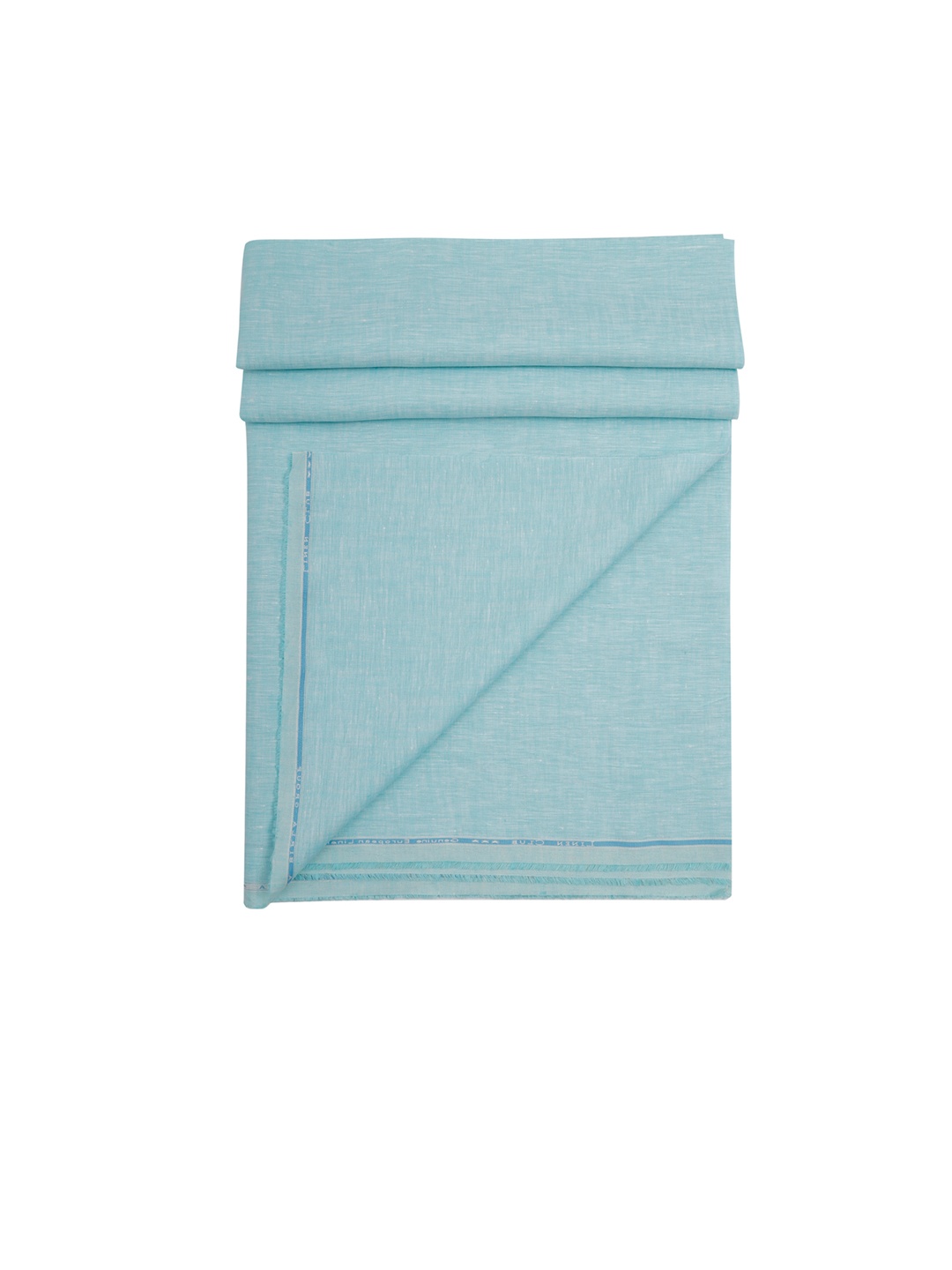 

Linen Club Men Blue Solid Linen Clothing Fabric