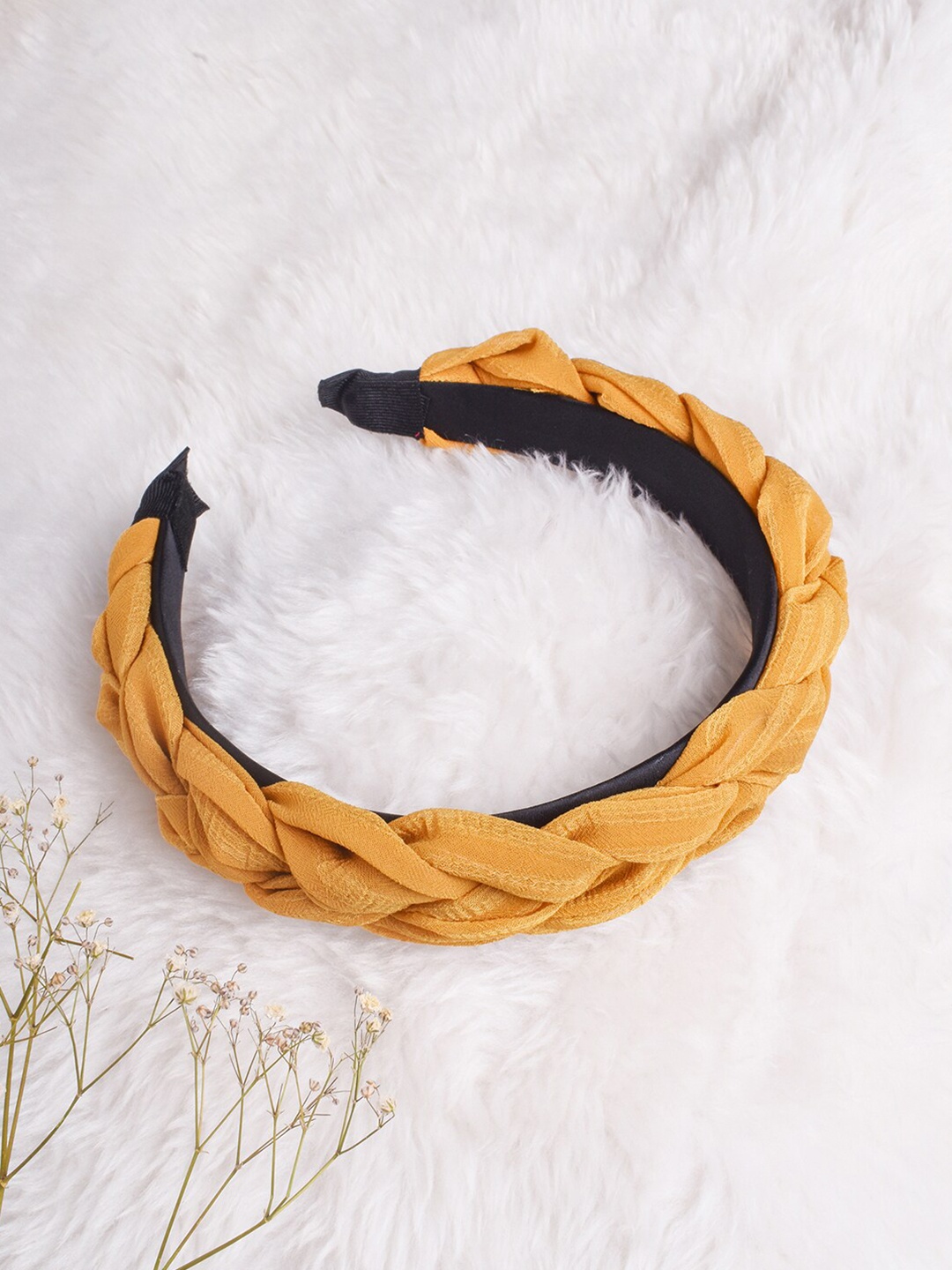 

JOKER & WITCH Women Yellow Hairband
