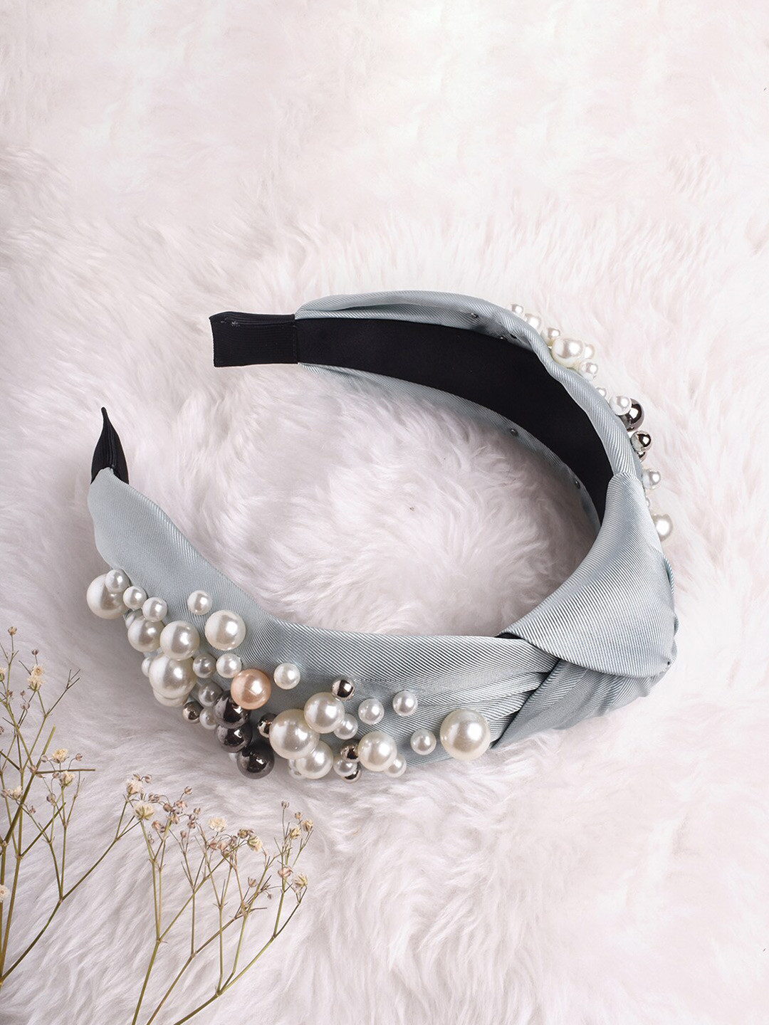 

JOKER & WITCH Women Blue Embellished Hairband
