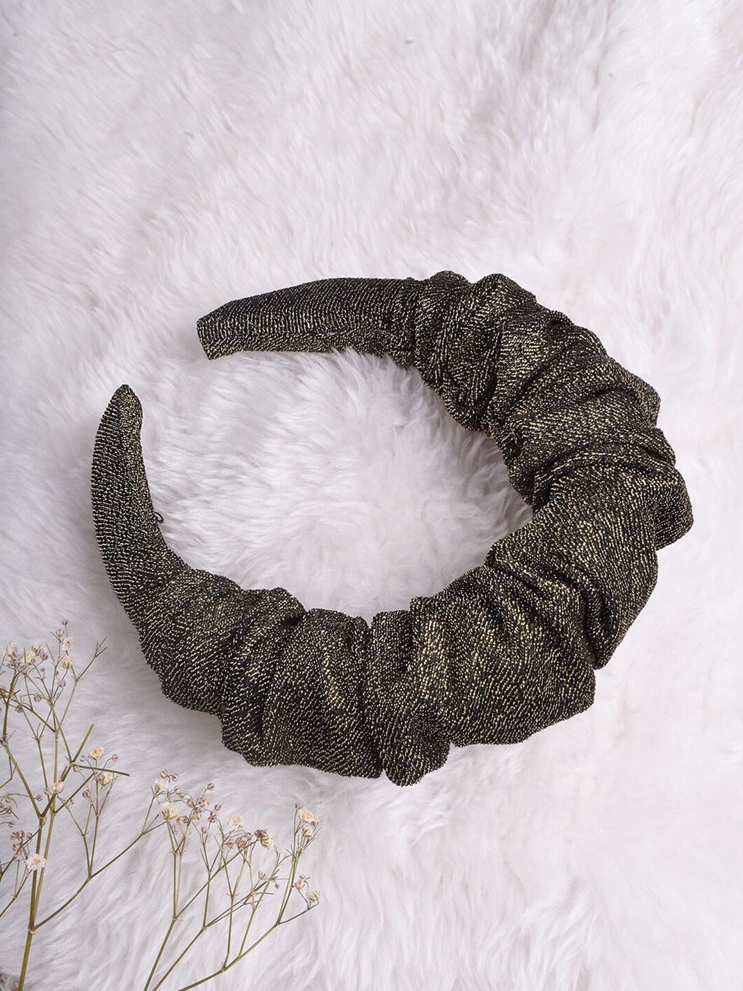 

JOKER & WITCH Women Black Embellished Hairband
