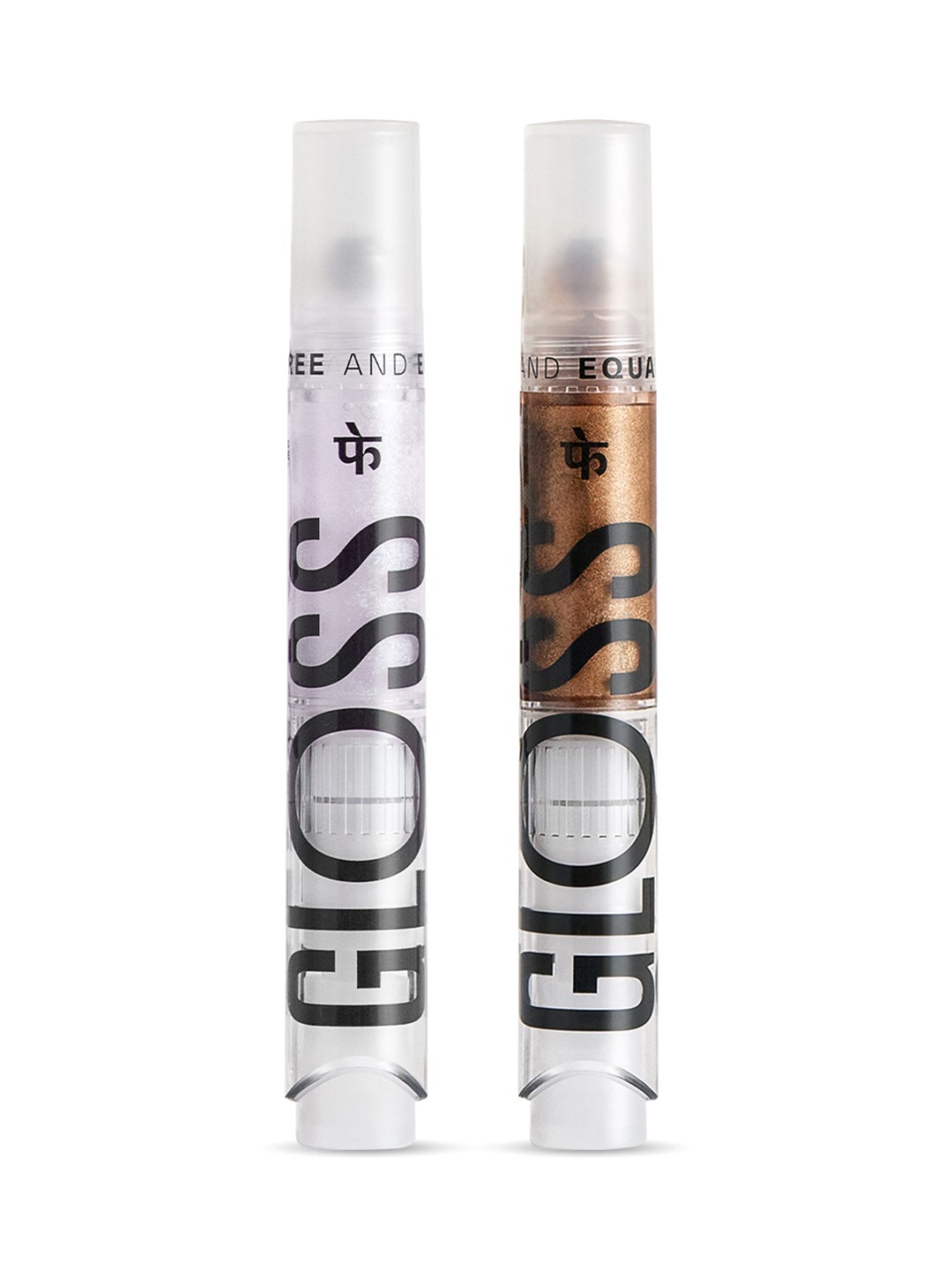 

FAE BEAUTY Set of 2 Glaws Lip Gloss - Transforming & Becoming, Brown