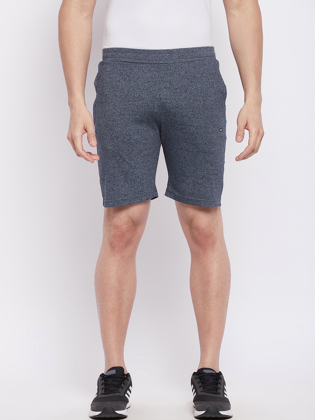 

Okane Men Navy Blue Sports Shorts