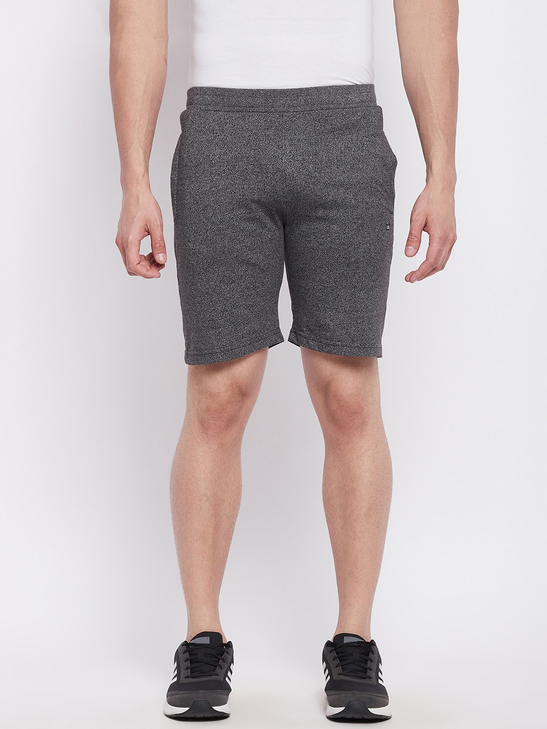 

Okane Men Grey Sports Shorts