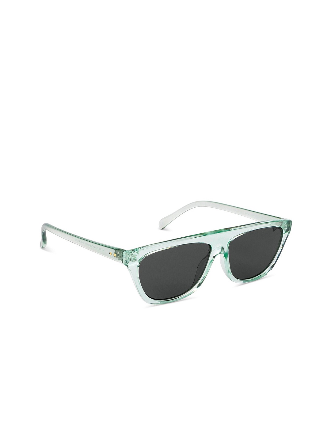 

Vincent Chase Unisex Grey Lens & Green Rectangle Sunglasses with UV Protected Lens