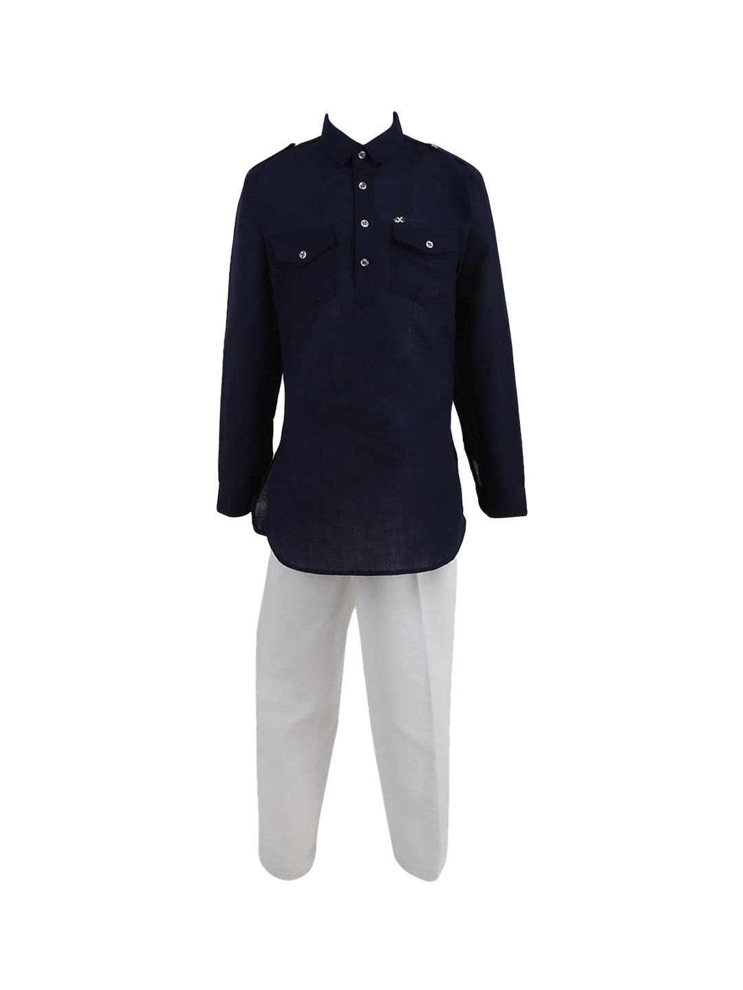 

V-Mart Boys Blue Kurta with Trousers