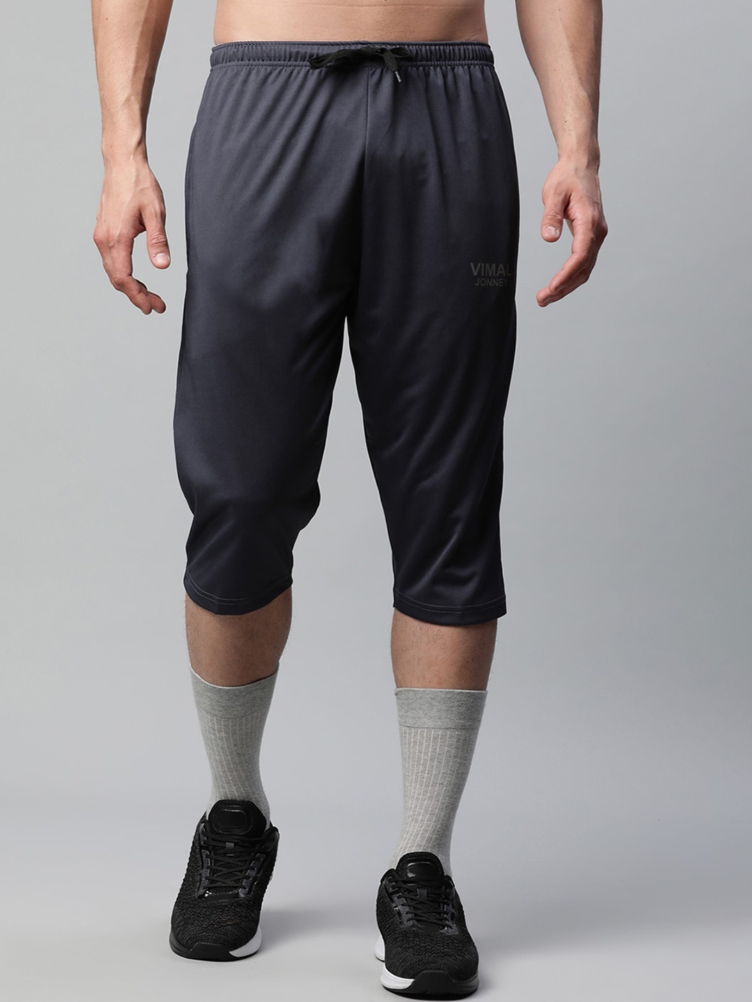 

VIMAL JONNEY Men Grey Training or Gym Sports Shorts