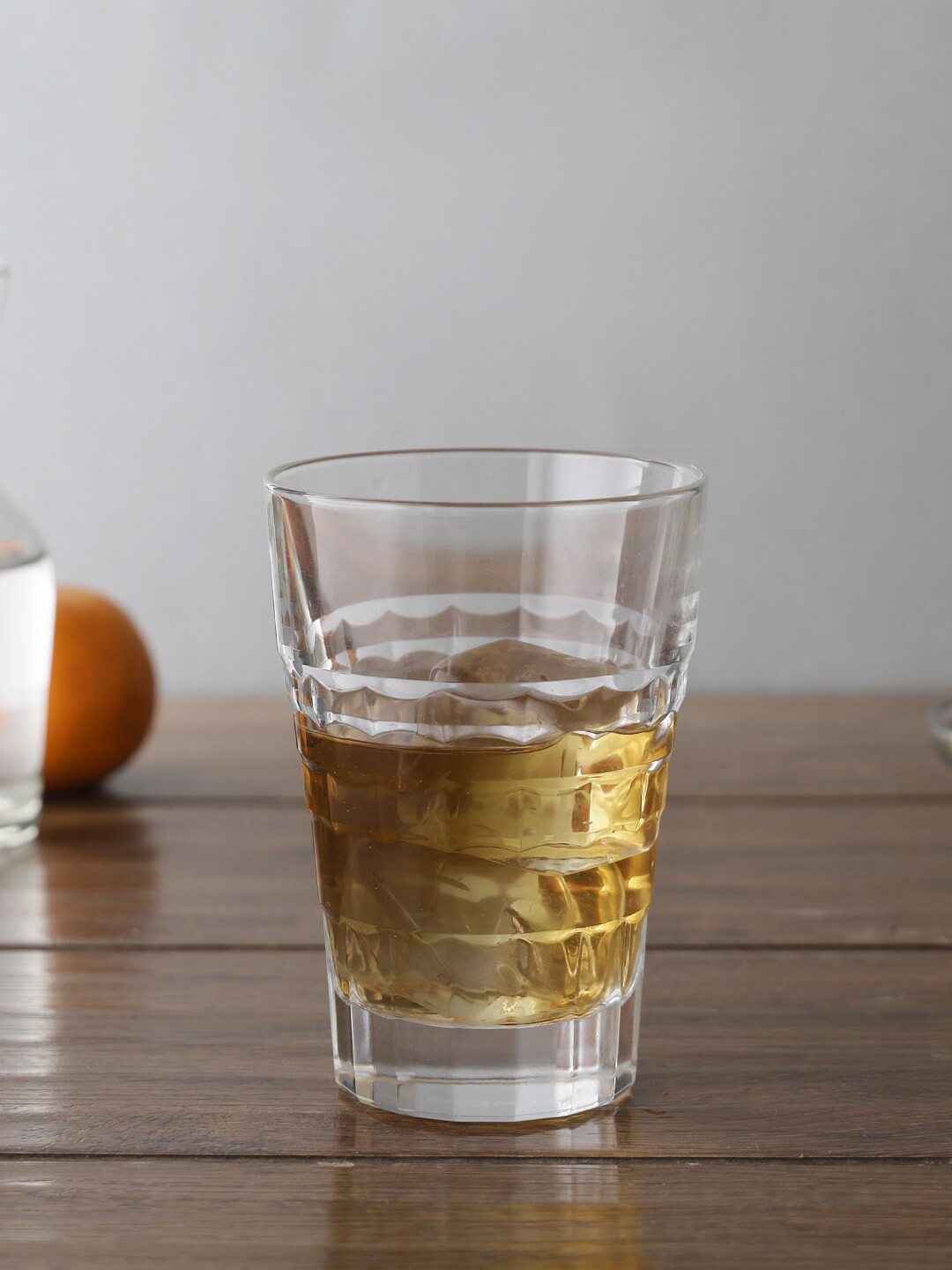 

Cristal DArques Set Of 2 Transparent Glass Tumblers