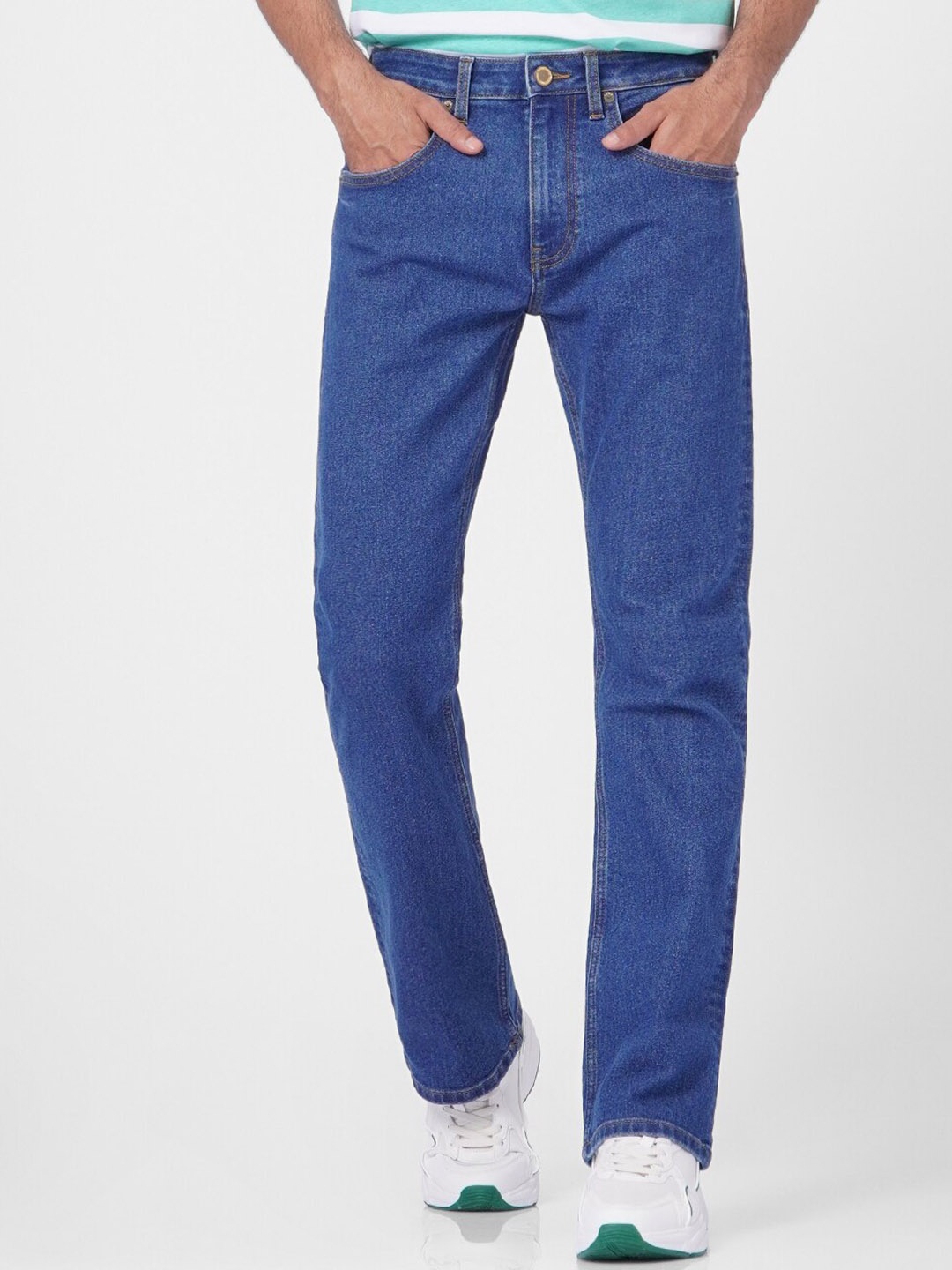 

Jack & Jones Men Blue Bootcut Jeans