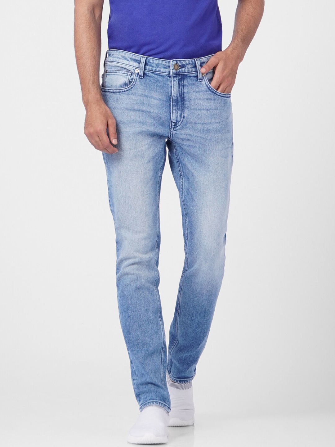 

Jack & Jones Men Blue Heavy Fade Jeans