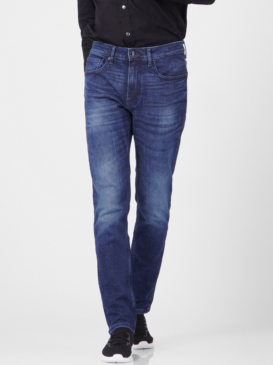 

Jack & Jones Men Blue Slim Fit Mildly Distressed Jeans